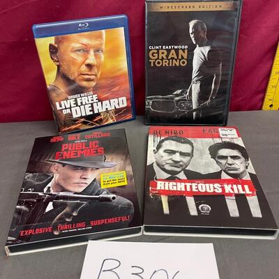 Action DVD assortment