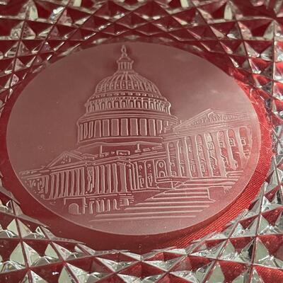 Waterford Crystal Plate / Capitol