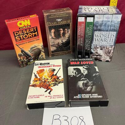 War VCR assortment