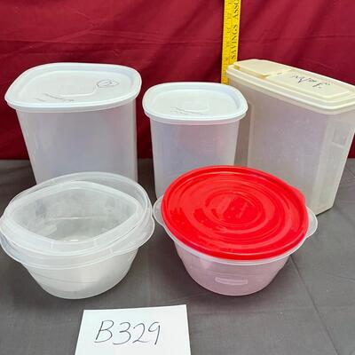 Canisters and bowl assortment