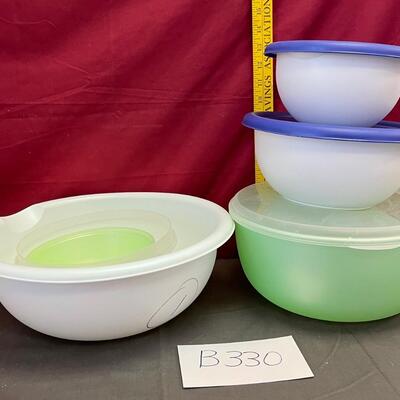 Plastic bowl assortment