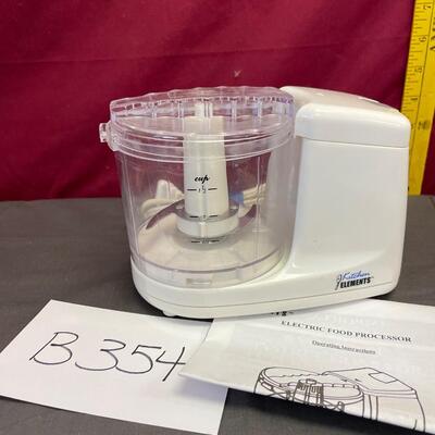 Kitchen Elements food processor