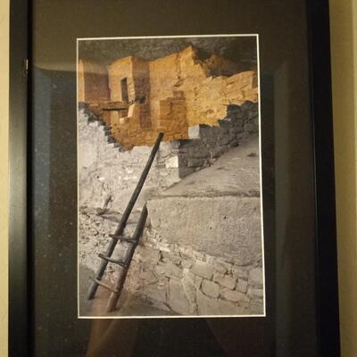 Framed Pueblo Photograph