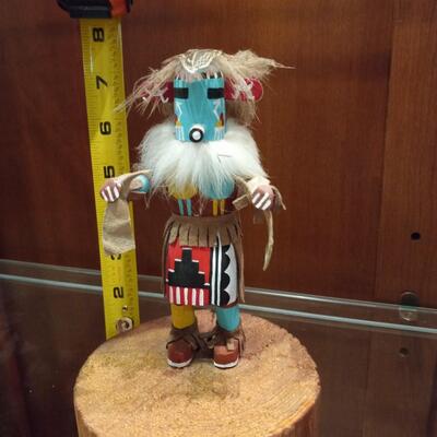 Kachina, "Blue Face", Artist J ?
