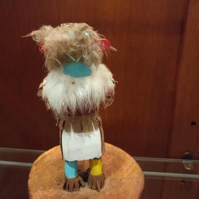 Kachina, "Blue Face", Artist J ?