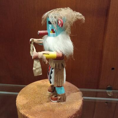 Kachina, "Blue Face", Artist J ?