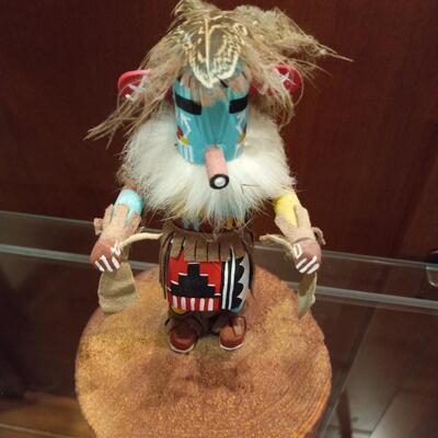 Kachina, "Blue Face", Artist J ?