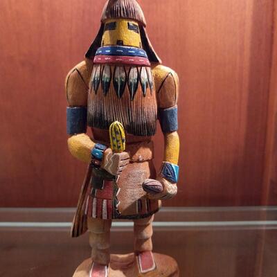 Hopi "Corn" Kachina by Lawrence Valentine