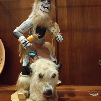 Deer Kachina signed by Long