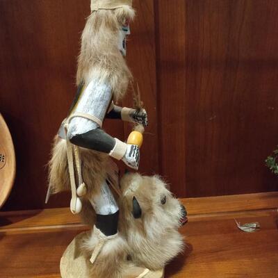 Deer Kachina signed by Long