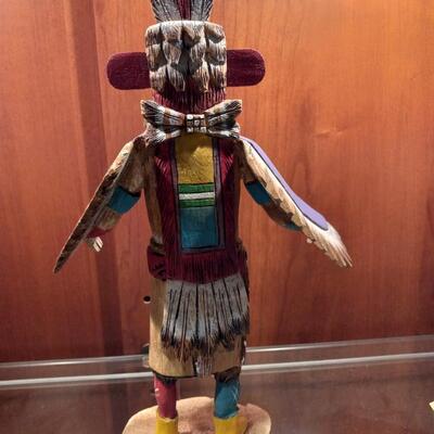 Eagle Kachina signed by VT KT