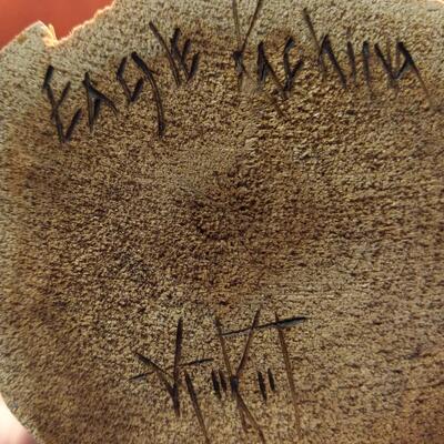 Eagle Kachina signed by VT KT