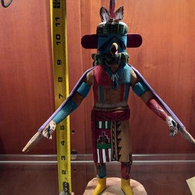 Eagle Kachina signed by VT KT