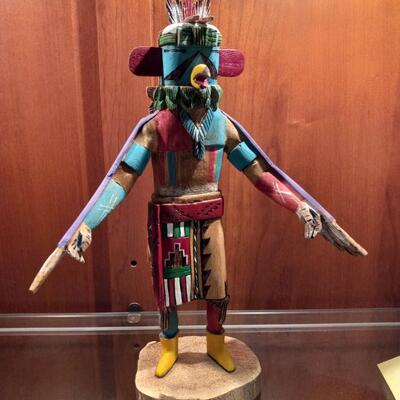Eagle Kachina signed by VT KT