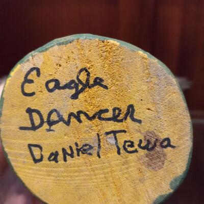 Hopi Eagle Dancer Kachina by Daniel Tewa