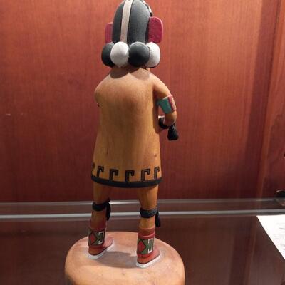 Hopi Kachina, Kokopelli Flute Player, by artist Robert Kook