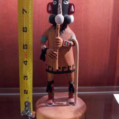 Hopi Kachina, Kokopelli Flute Player, by artist Robert Kook