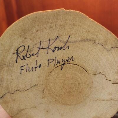 Hopi Kachina, Kokopelli Flute Player, by artist Robert Kook