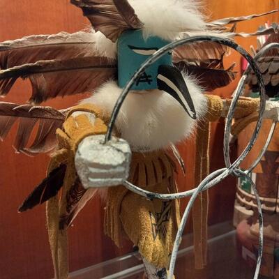 Navajo Hoop Kachina by Artist Wonda Yazzie