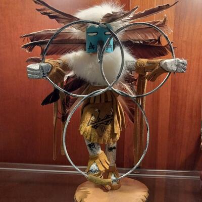 Navajo Hoop Kachina by Artist Wonda Yazzie