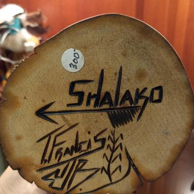 Hopi Shalako Kachina by Ted Francis