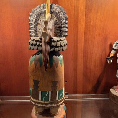 Hopi Shalako Kachina by Ted Francis