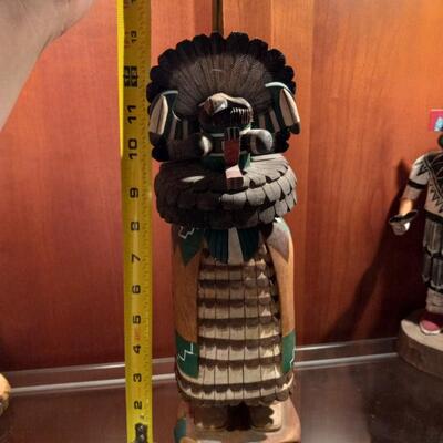Hopi Shalako Kachina by Ted Francis