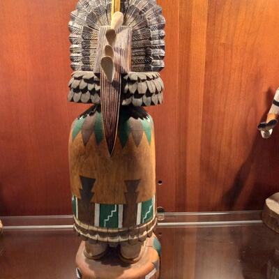 Hopi Shalako Kachina by Ted Francis