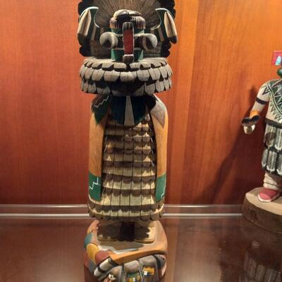 Hopi Shalako Kachina by Ted Francis