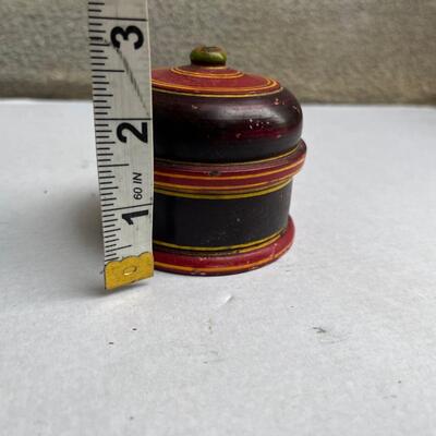 Vintage wood trinket box