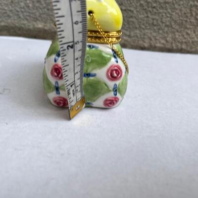 Rose purse trinket box