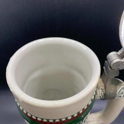 Vintage Avon Beer Stein 1978 Hunting and Fishing "Rainbow Trout & English Setter" Made In Brazil - 9.5â€ high x 5.5â€...
