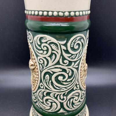 Vintage Avon Beer Stein 1978 Hunting and Fishing "Rainbow Trout & English Setter" Made In Brazil - 9.5â€ high x 5.5â€...