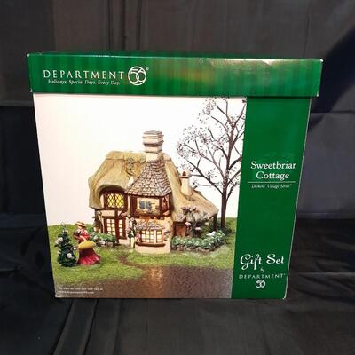 LOT 3 DEPARTMENT 56 SWEETBRIAR COTTAGE