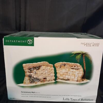 LOT 14 DEPARTMENT 56 THE HOLY LAND CARAVANSARY WALL