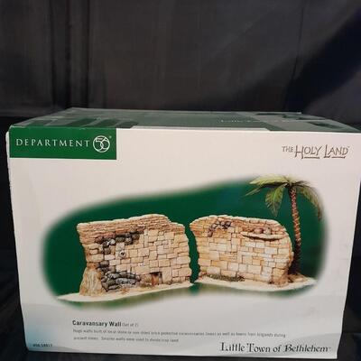 LOT 14 DEPARTMENT 56 THE HOLY LAND CARAVANSARY WALL