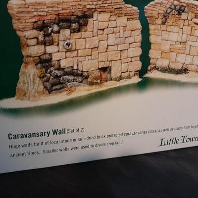 LOT 15 DEPARTMENT 56 THE HOLY LAND CARAVANSARY WALL