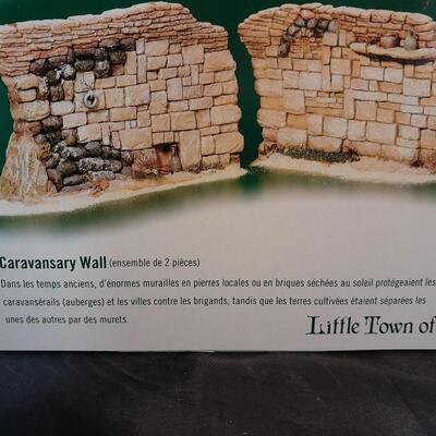 LOT 16 DEPARTMENT 56 THE HOLY LAND CARAVANSARY WALL