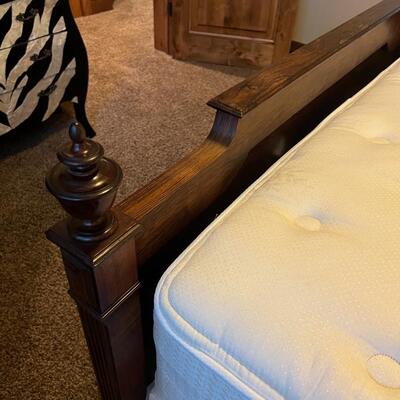 Walnut Double size bed frame