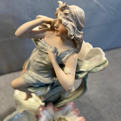 Royal Dux Nymph or Fairy Figurine Art Noeveau Period