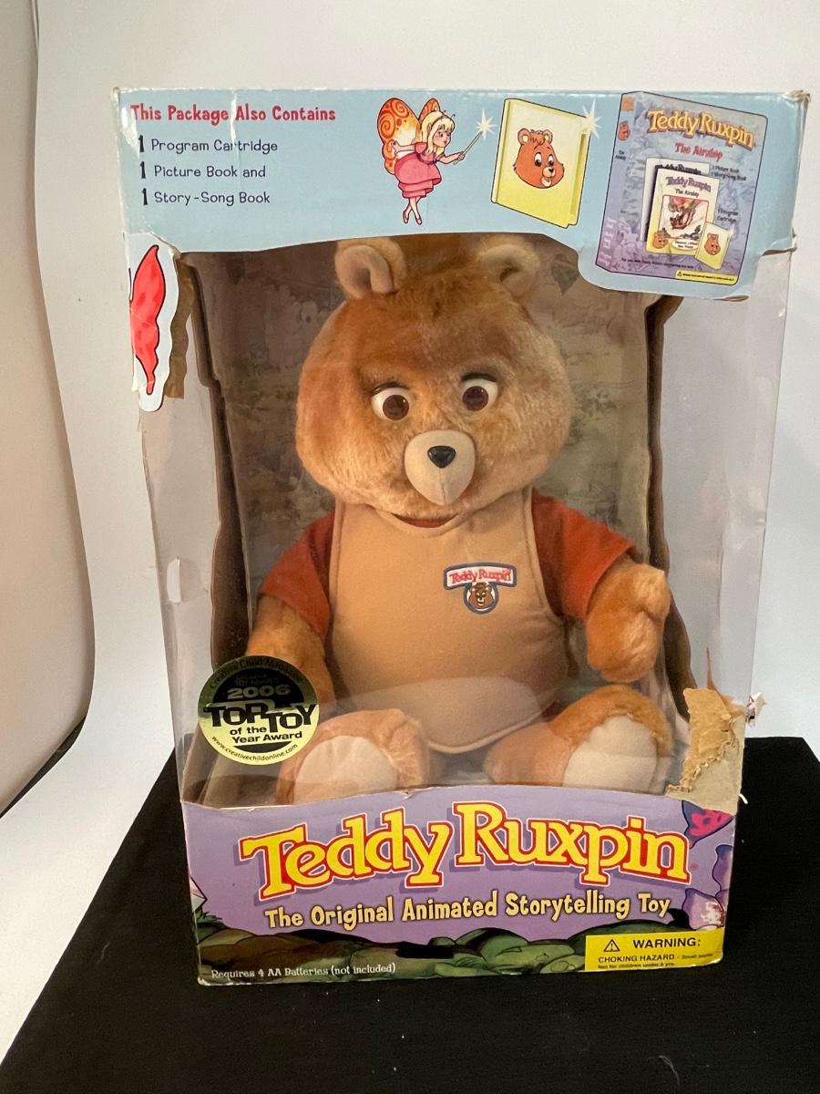 New, Boxed, Teddy Ruxpin Bear | EstateSales.org