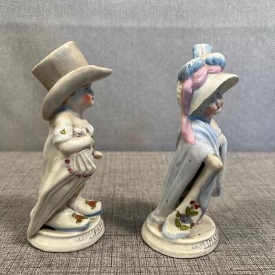 Conta & Bohme Mama and Papa Continental Porcelain Figurines