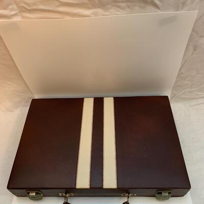 Vintage Backgammon Set - 15â€ x 11â€ approx