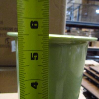 Melamine Utensil Holder Cylinder- Sage Color- 2 Boxes (6 Pcs Total) (#56-A)