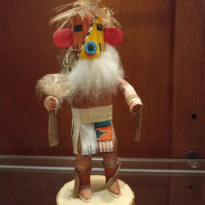 Hopi Kachina, Sunset Crater by L. Tehos