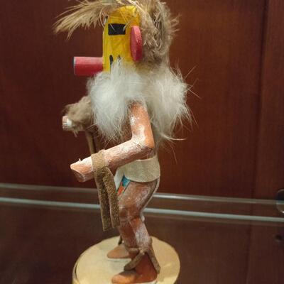 Hopi Kachina, Sunset Crater by L. Tehos