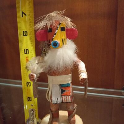 Hopi Kachina, Sunset Crater by L. Tehos