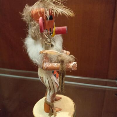 Hopi Kachina, Sunset Crater by L. Tehos