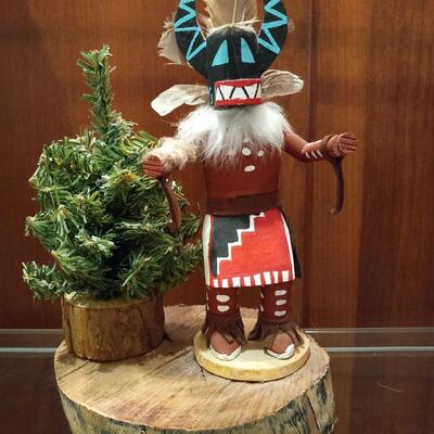 Navajo Black Ogre Kachina