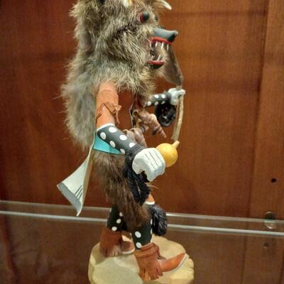 Wolf Kachina by D. Largo